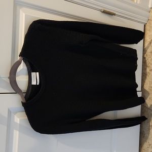 Black Italian yarn Calvin Klein men's sweater medium